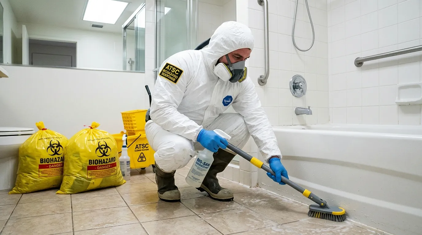 Decontamination equipment deployed for Blood Cleanup in Lone Tree